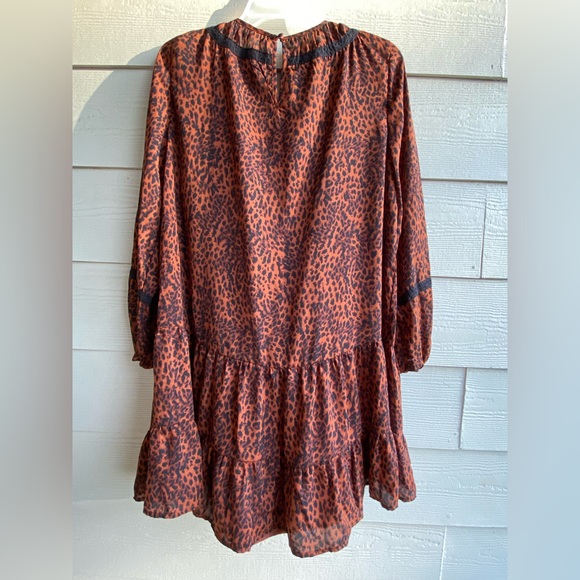 Time and Tru Long Sleeve Lace Babydoll Dress - Picture 7 of 11